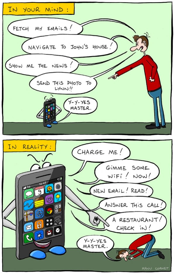 Phone Reality funny picture