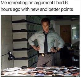 recreating an argument