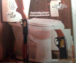 redneck plunger funny picture