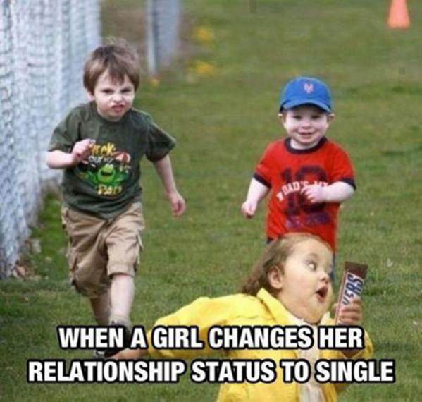 Her Relationship Status Changed funny picture