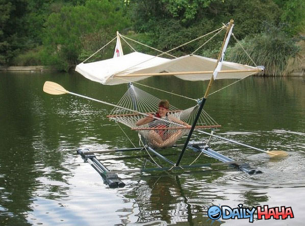 Relaxing Boat funny picture