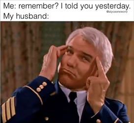 remember i told you yesterday