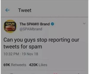 reporting our spam