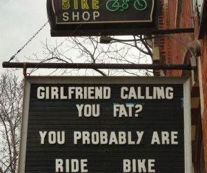 Ride A Bike funny picture