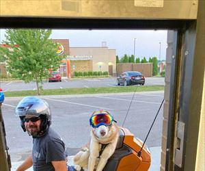 riding with my buddy