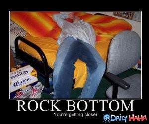 Closer to Rock Bottom funny picture