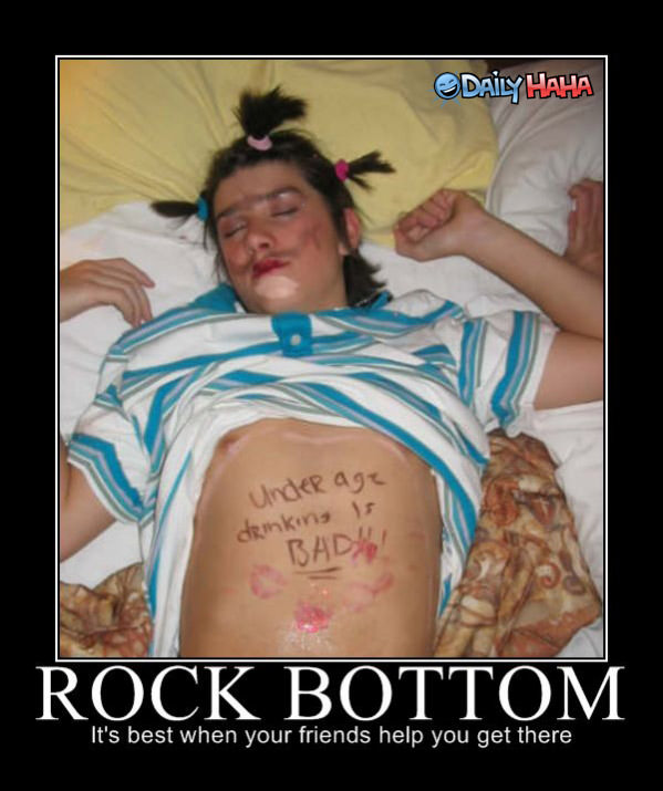Rock Bottom Drinking