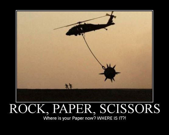 Rock Scissors paper
