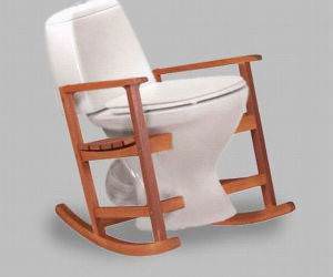 Rocking Toilet funny picture