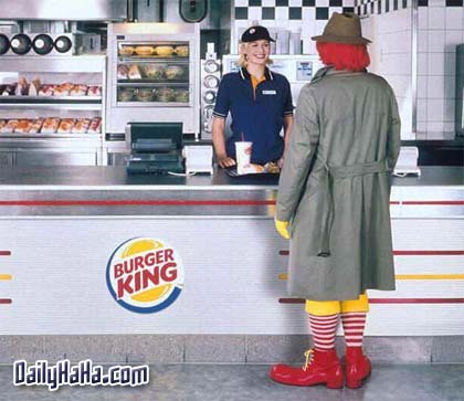 Ronald needs a whopper
