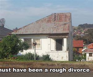 rough divorce funny picture