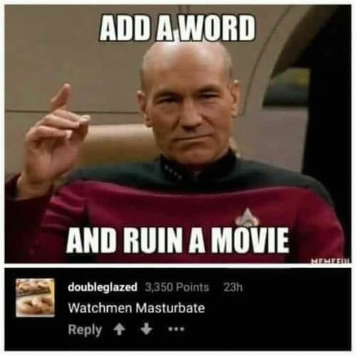 ruin a movie