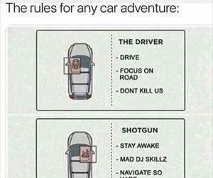 rules for road trips