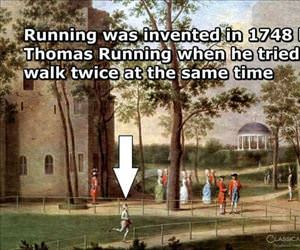 running was invented