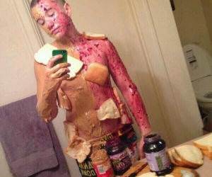 sandwich selfie funny picture