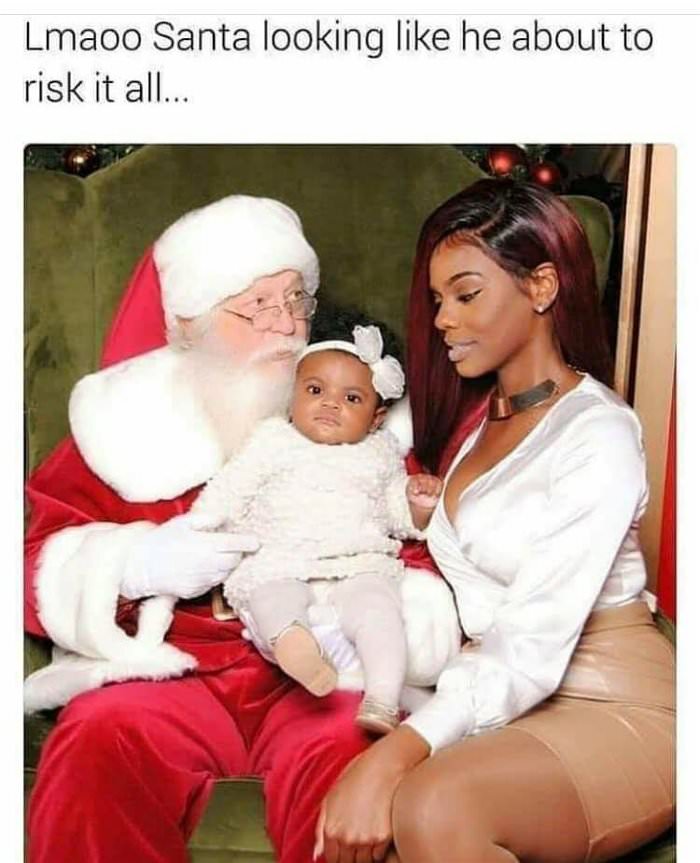 santa going to risk it all