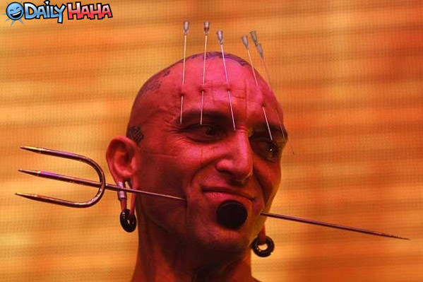 Satan Douche funny picture