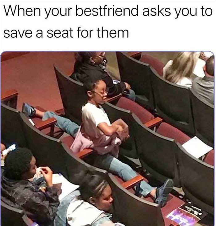 save a seat