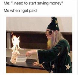 saving some money