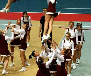 Scared Cheerleader