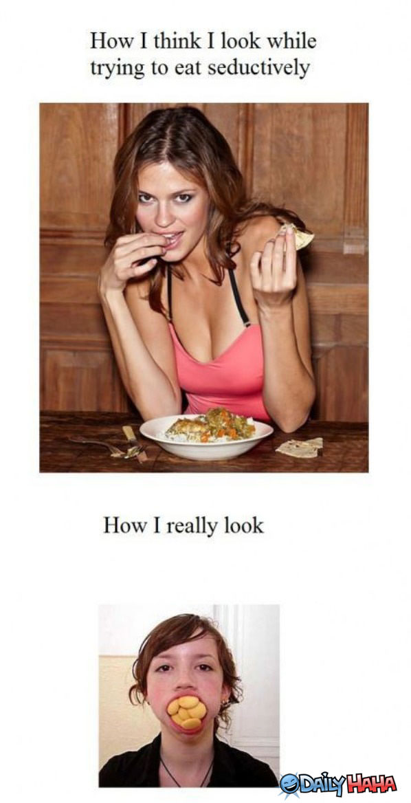 Seductive Eating funny picture