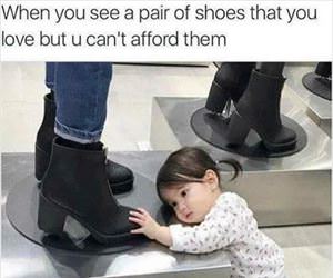 seeing that pair of shoes