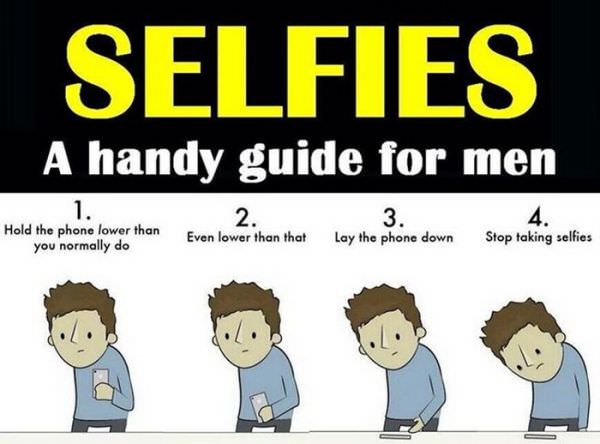 Selfies For Men funny picture