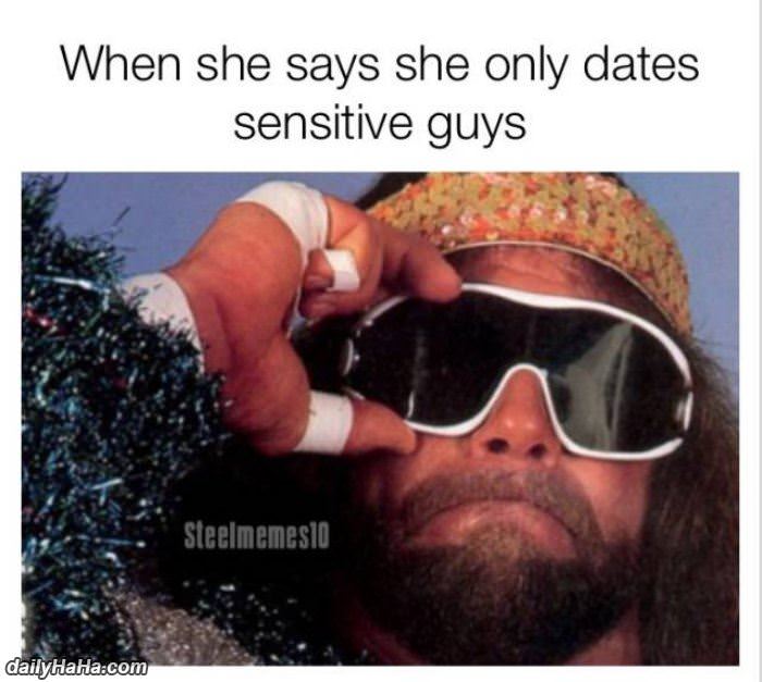 sensitive guys funny picture