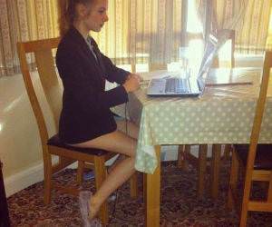 serious video interview funny picture