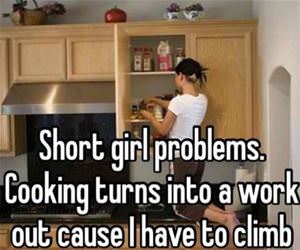 short girl problems funny picture