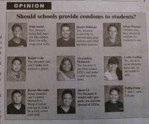 Schools Provide Condoms funny picture