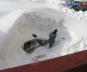 Shoveling Out Funny Picture