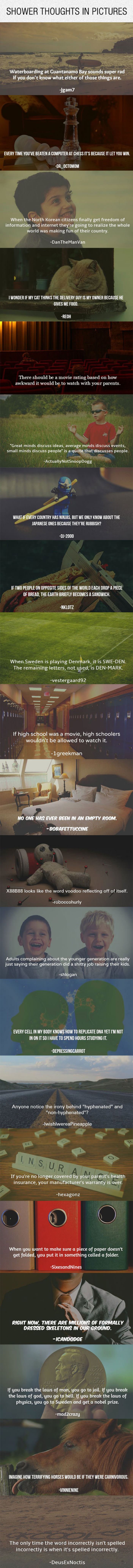 shower thoughts in pictures funny picture