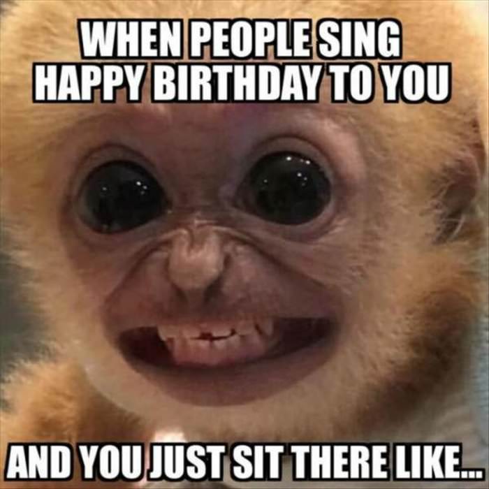 sing happy birthday to me