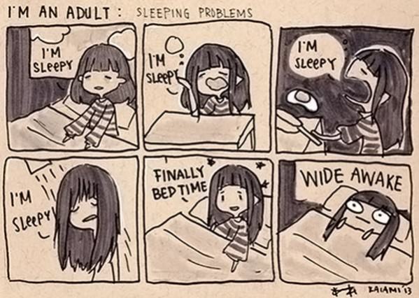 Adult Sleeping Issues funny picture