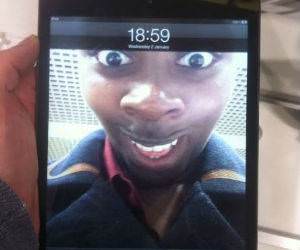 Slide to Unlock Face funny picture