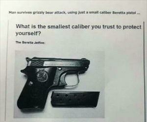 smallest caliber