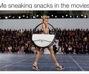 sneaking snacks in how it feels funny picture