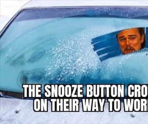 snooze button crowd ... 2