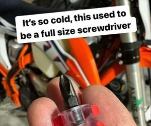 so cold outside ... 2