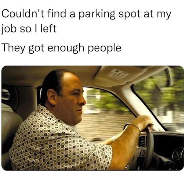 so i left