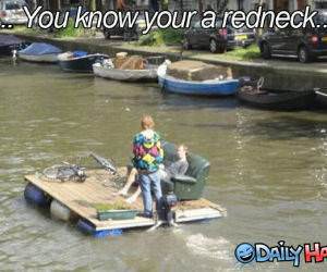 Redneck Float funny picture