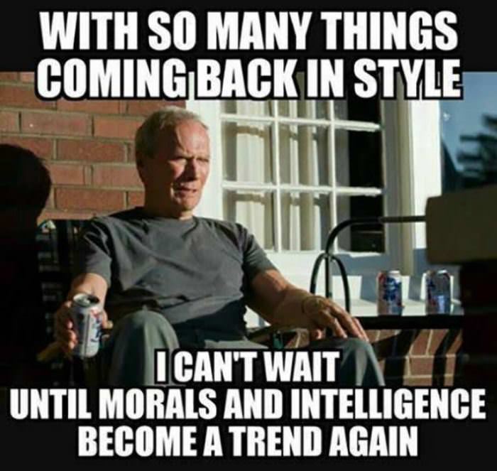 so many things coming back in style funny picture