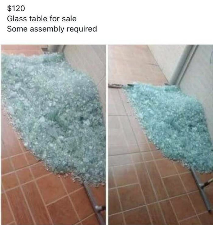 some assembly required