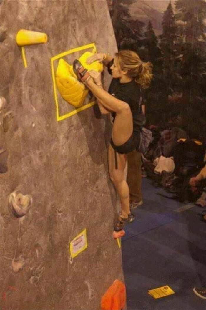 some climbing skills