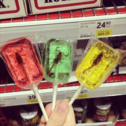 some lollipops
