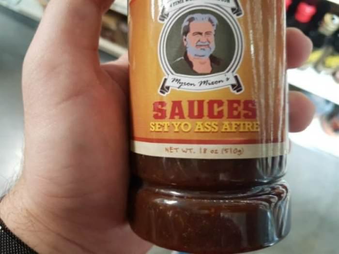 some spicy sauce