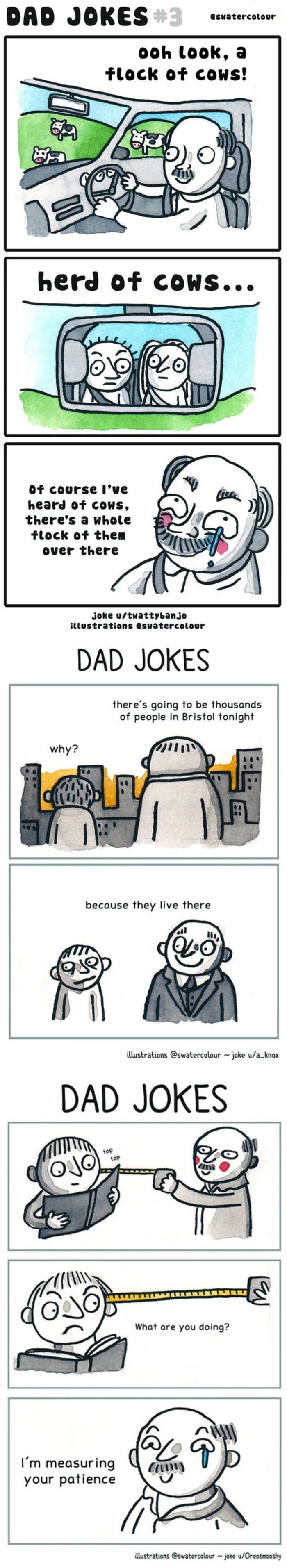 some dad jokes funny picture