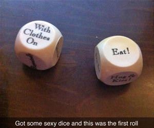 some sexy dice funny picture