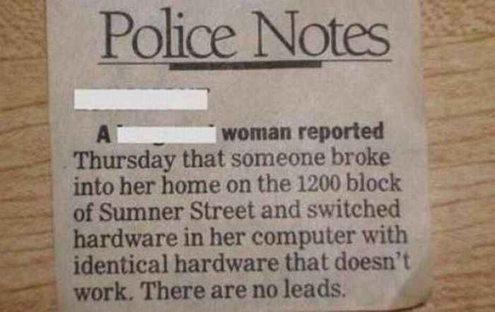 someone broke in funny picture